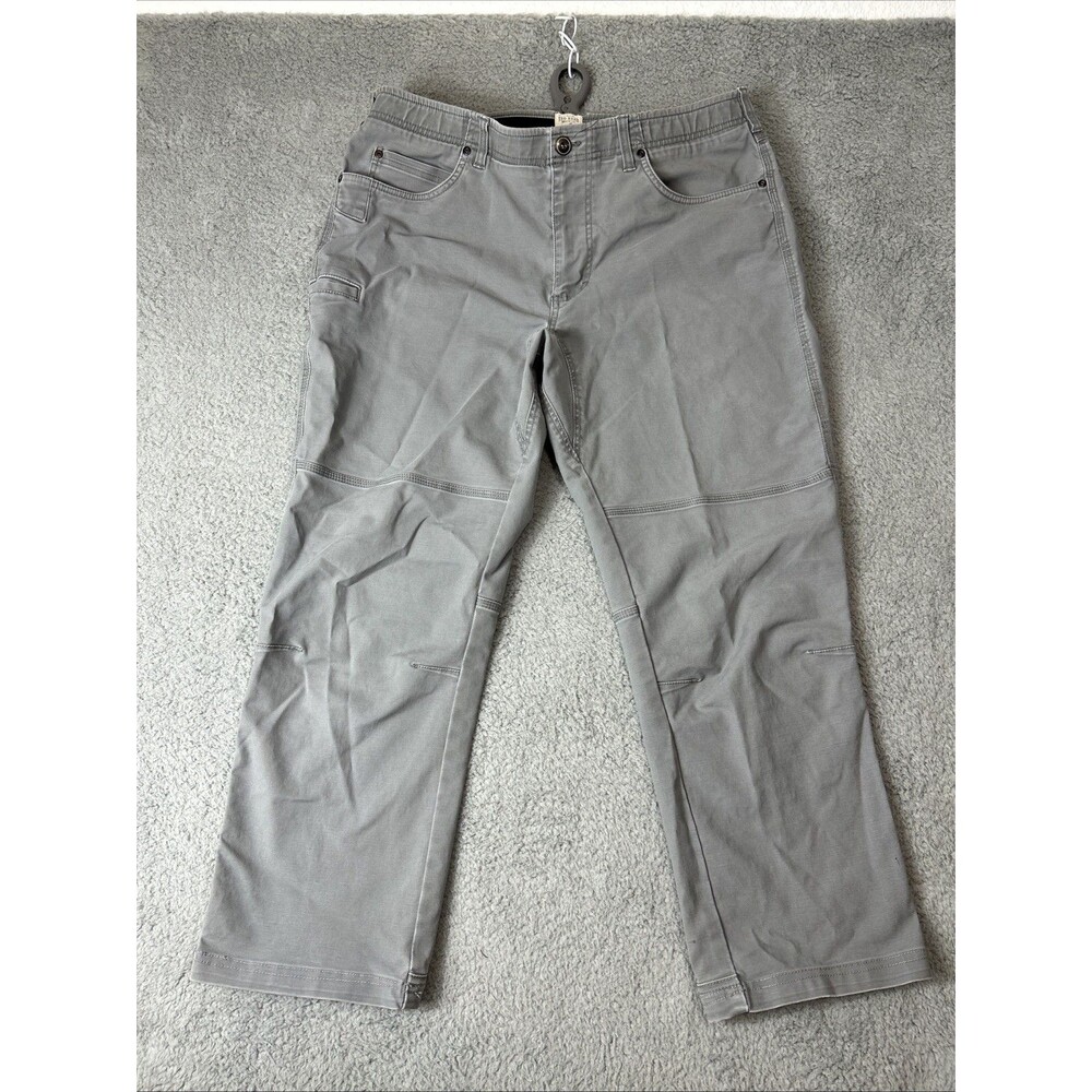 RedHead Men’s Gray Pants Regular Fit Straight Leg 36x 27 Pockets